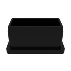 20x40 Mm Düz İç Profil Tapası 2 Mm Siyah-4.jpg