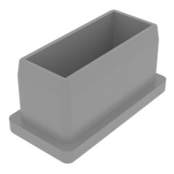 20x40 Mm Düz İç Profil Tapası Ral7035-1.jpg