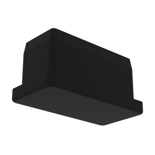 20x40 Mm Düz İç Profil Tapası Siyah-3.jpg