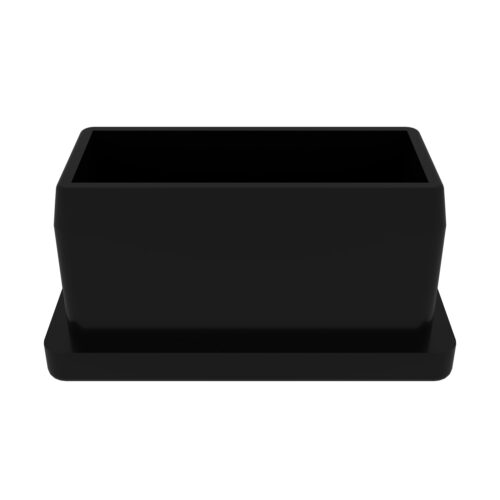 20x40 Mm Düz İç Profil Tapası Siyah-4.jpg