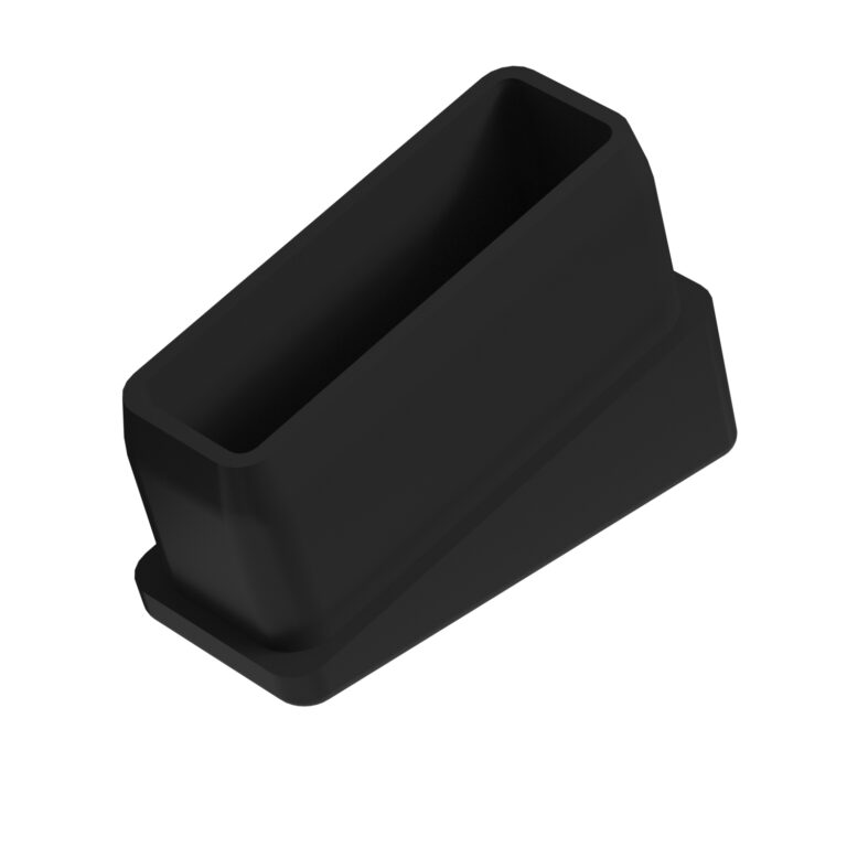 20x50 Mm İç 15 Dereceli Profil Tapası Siyah-1.jpg