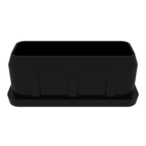 20x50 Mm Düz İç Profil Tapası Siyah-4.jpg