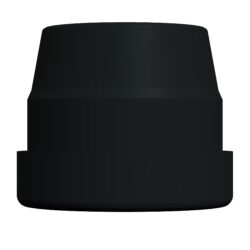 21 Mm Düz İç Profil Tapası 1.2 Mm Siyah-2.jpg