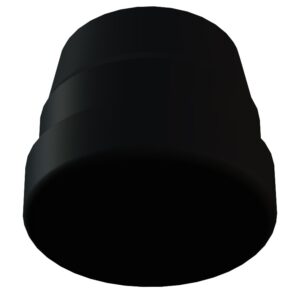 21 Mm Düz İç Profil Tapası 1.2 Mm Siyah-3.jpg