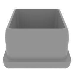 25x25 Mm Düz İç Profil Tapası Ral7035-4.jpg