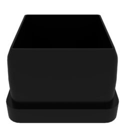 30x30 Mm Düz İç Profil Tapası Siyah-4.jpg