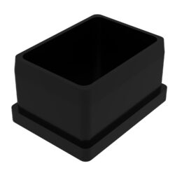 30x40 Mm Düz İç Profil Tapası Siyah-1.jpg