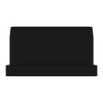 30x40 Mm Düz İç Profil Tapası Siyah-2.jpg