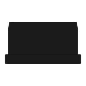 30x40 Mm Düz İç Profil Tapası Siyah-2.jpg