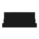 30x50 Mm Düz İç Profil Tapası Siyah-2.jpg