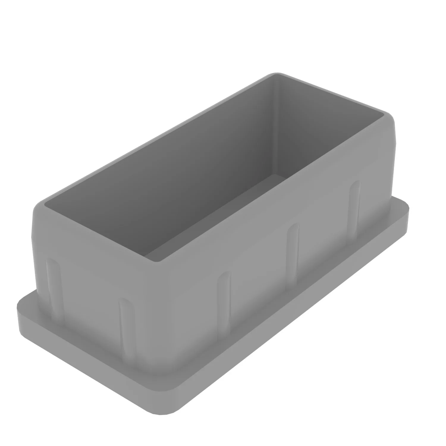 30x60 Mm Düz İç Profil Tapası Ral7035-1.jpg