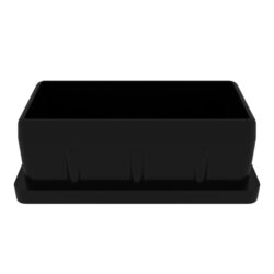 30x60 Mm Düz İç Profil Tapası Siyah-4.jpg