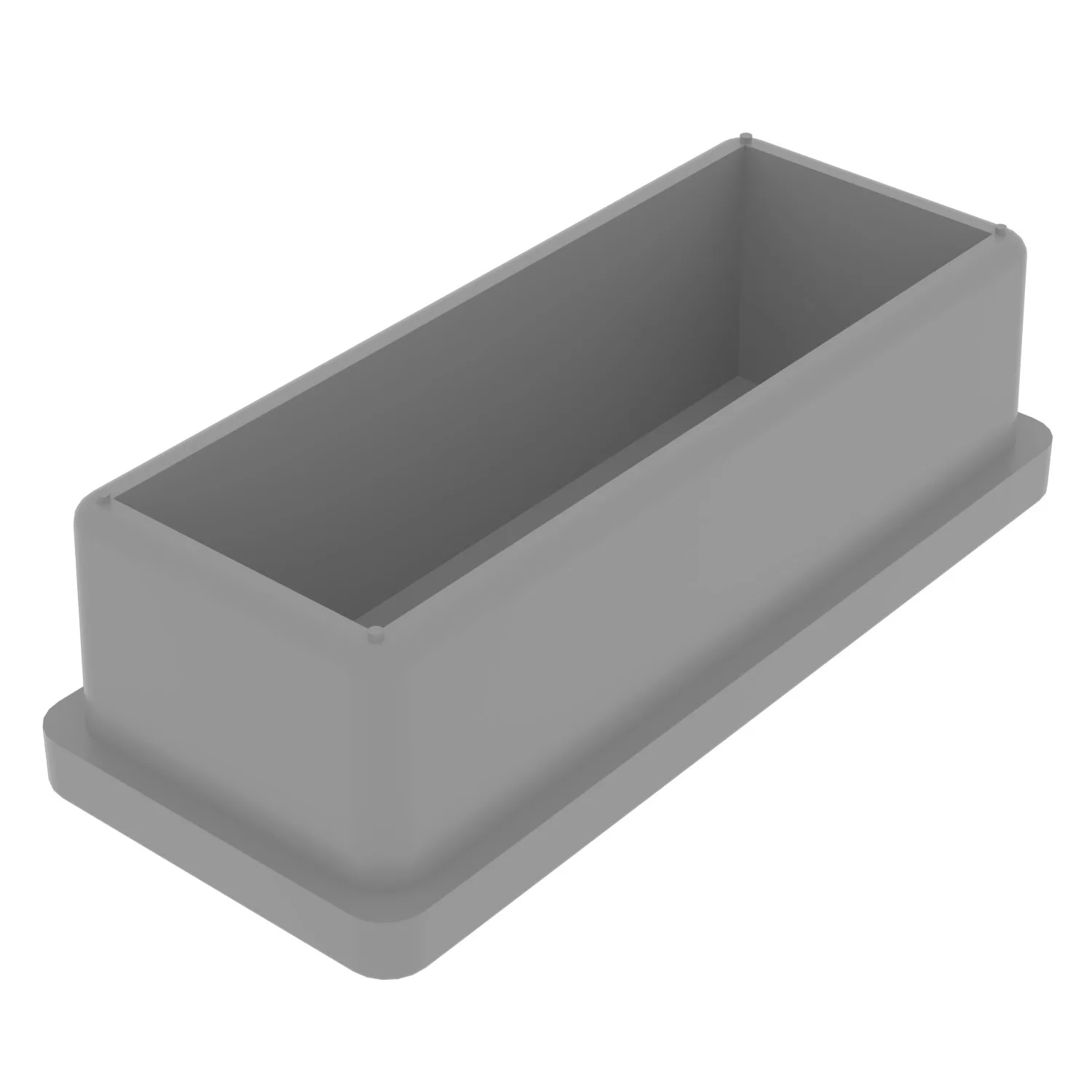 30x70 Mm Düz İç Profil Tapası Ral7035-1.jpg