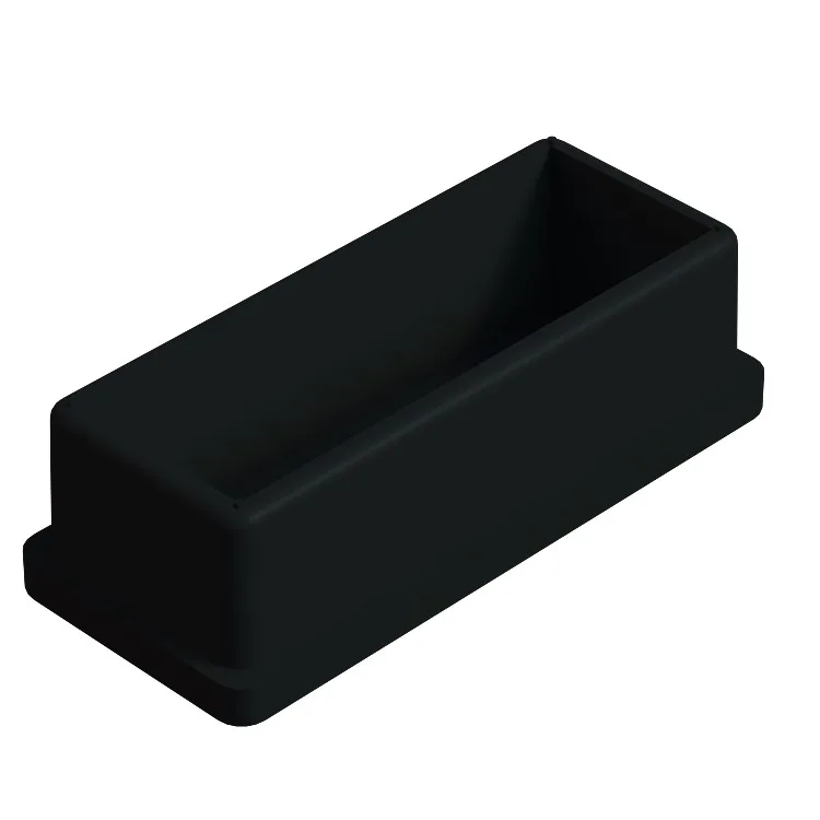 30x70 Mm Düz İç Profil Tapası Siyah-1.jpg