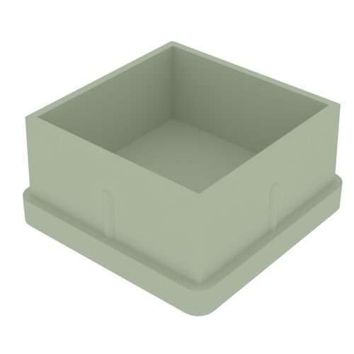 40x40 Mm Düz İç Profil Tapası 1