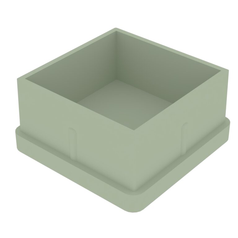 40x40 Mm Düz İç Profil Tapası 1