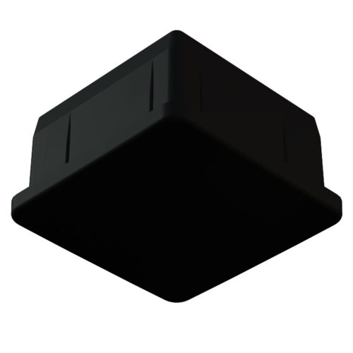 40x40 Mm Bombeli İç Profil Tapası 2 Mm Siyah-3.jpg