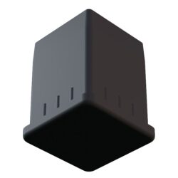 40x40 Mm Düz İç Profil Tapası 2 Mm Uzun Ral7035-3.jpg