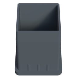 40x40 Mm Düz İç Profil Tapası 2 Mm Uzun Ral7035-4.jpg