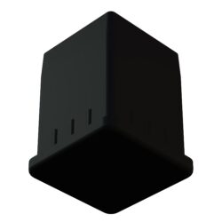 40x40 Mm Düz İç Profil Tapası 2 Mm Uzun Siyah-3.jpg