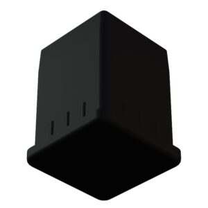 40x40 Mm Düz İç Profil Tapası 2 Mm Uzun Siyah-3.jpg