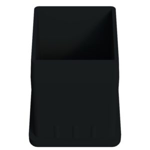 40x40 Mm Düz İç Profil Tapası 2 Mm Uzun Siyah-4.jpg