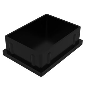 60x80 Mm Düz İç Profil Tapası Siyah-1.jpg