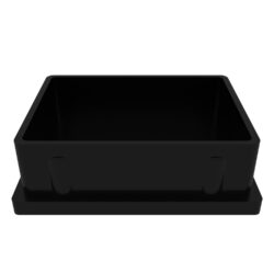 60x80 Mm Düz İç Profil Tapası Siyah-4.jpg