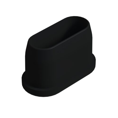 15x30 Mm Elips Profil Tapası 1.2 Mm Siyah-1.jpg