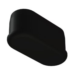 16x36 Mm Elips Profil Tapası Siyah-3.jpg