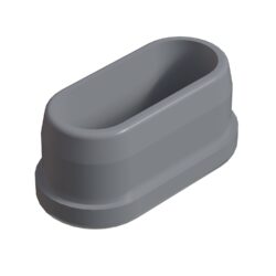 20x40 Mm Elips Profil Tapası 1.25 Mm Ral 7035-1.jpg