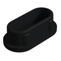 20x40 Mm Elips Profil Tapası 1.2 Mm Siyah-1.jpg