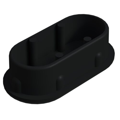 25x50 Mm Elips Profil Tapası 1.2 Mm Siyah-1.jpg