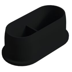 25x50 Mm Elips Profil Tapası 1.5 Mm Siyah-1.jpg