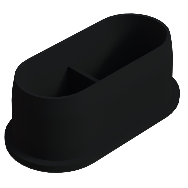25x50 Mm Elips Profil Tapası 1.5 Mm Siyah-1.jpg