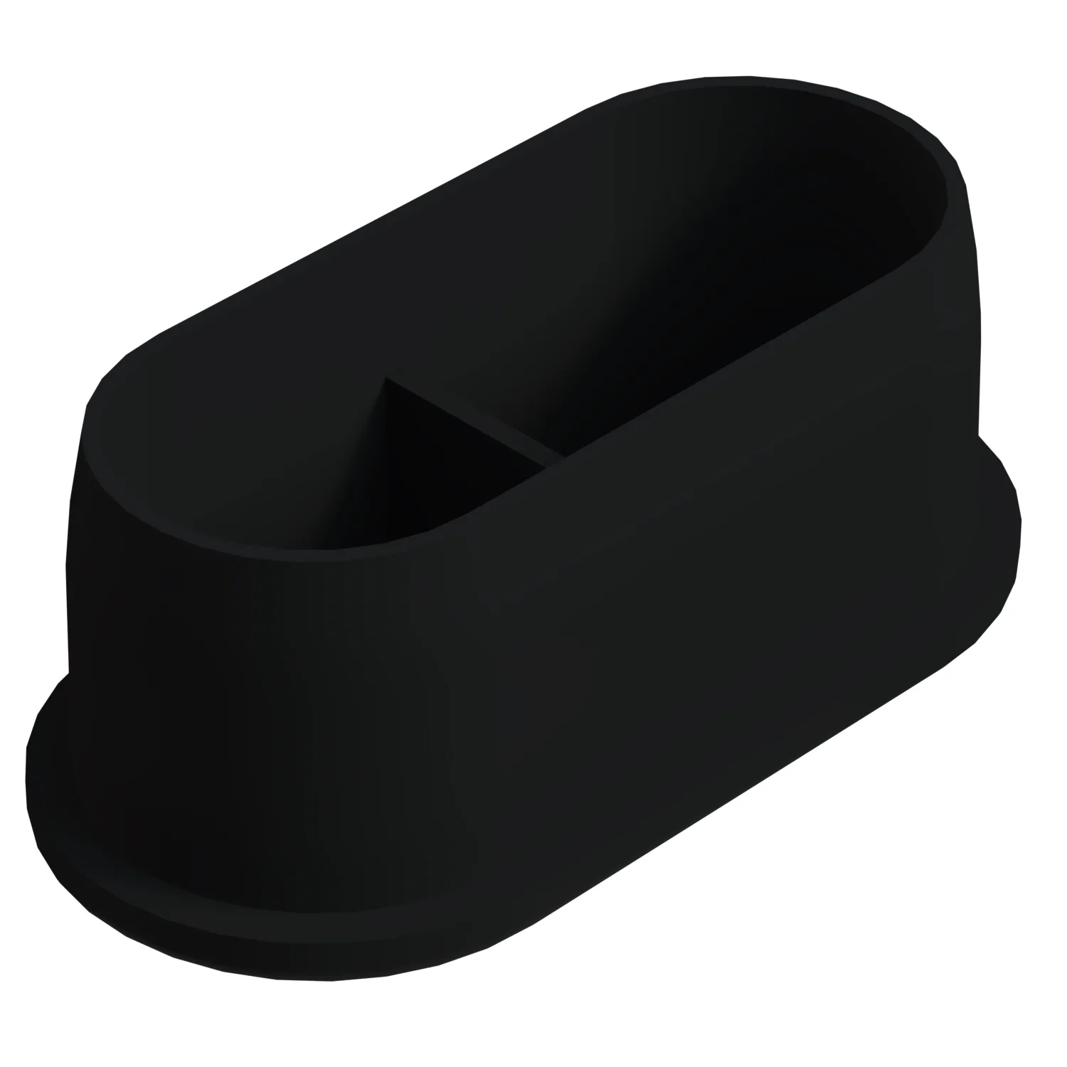 25x50 Mm Elips Profil Tapası 1.5 Mm Siyah-1.jpg