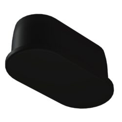 25x50 Mm Elips Profil Tapası 1.5 Mm Siyah-3.jpg