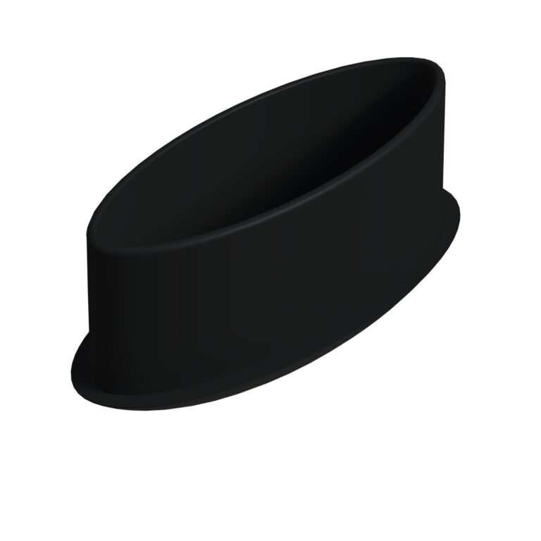 16x40 Mm Elips Kedi Gözü Profil Tapası Siyah-1.jpg