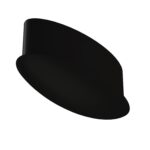 16x40 Mm Elips Kedi Gözü Profil Tapası Siyah-3.jpg