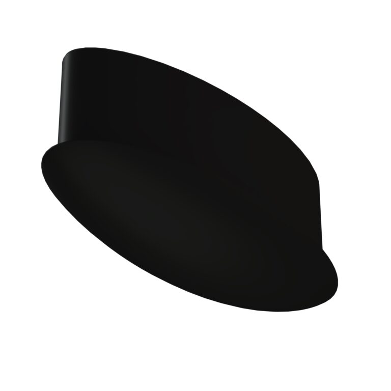 16x40 Mm Elips Kedi Gözü Profil Tapası Siyah-3.jpg