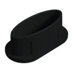 20x40 Mm Elips Kedi Gözü Profil Tapası Siyah-1.jpg