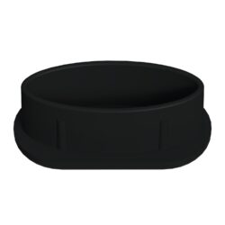 20x40 Mm Elips Kedi Gözü Profil Tapası Siyah-4.jpg