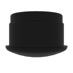 19 Mm Bombeli İç Profil Tapası Siyah-2.jpg