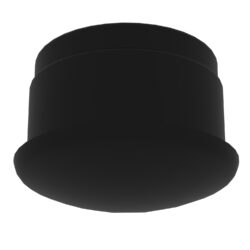 19 Mm Bombeli İç Profil Tapası Siyah-3.jpg