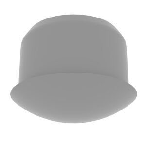 21 Mm Bombeli İç Profil Tapası Gri-3.jpg