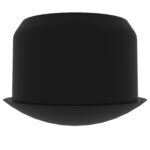 21 Mm Bombeli İç Profil Tapası Siyah-2.jpg