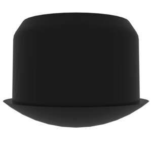 21 Mm Bombeli İç Profil Tapası Siyah-2.jpg