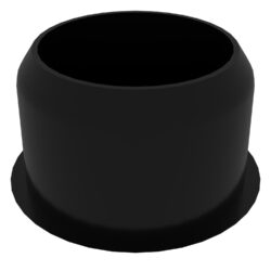 21 Mm Bombeli İç Profil Tapası Siyah-4.jpg