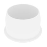 22 Mm Bombeli İç Profil Tapası Beyaz-1.jpg