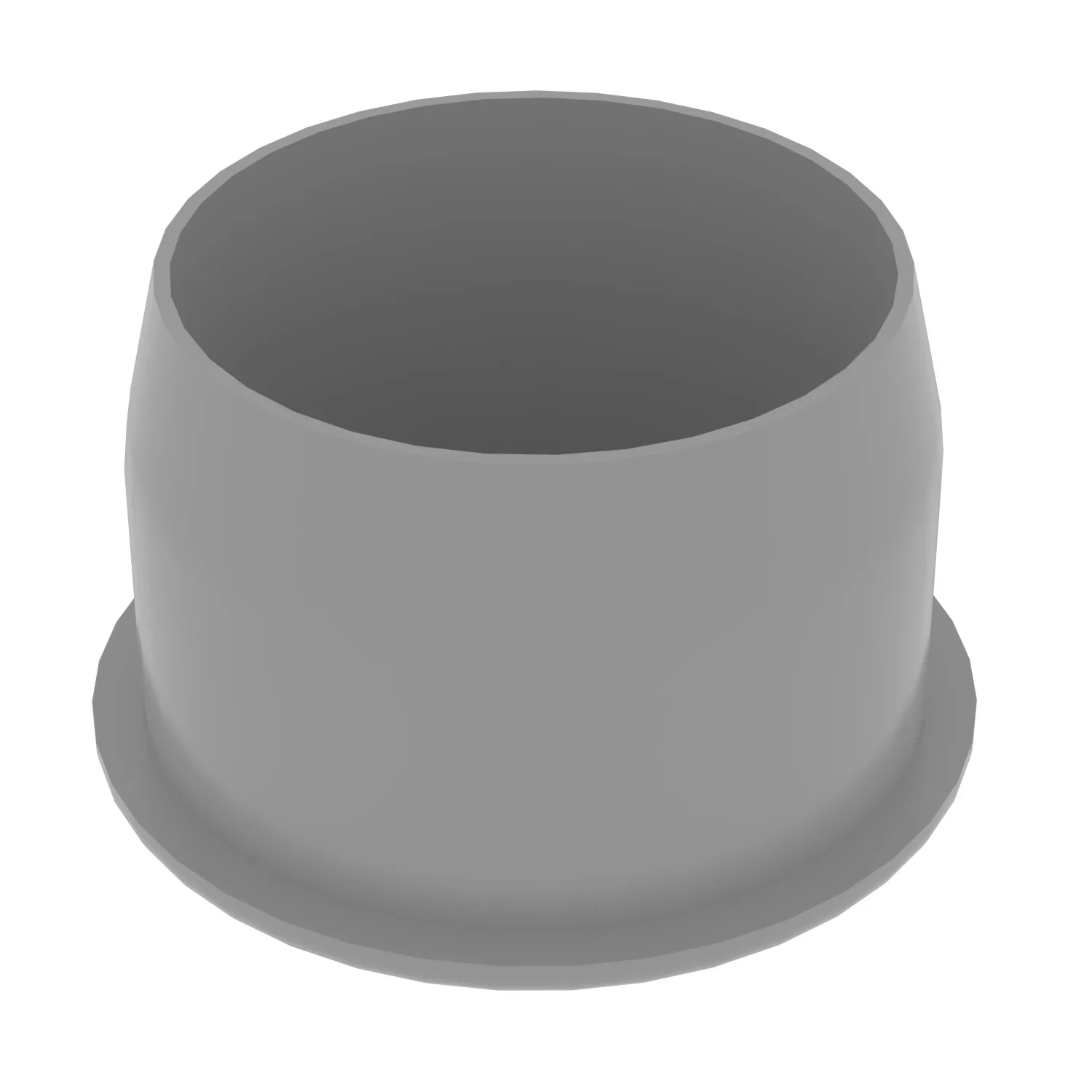 22 Mm Bombeli İç Profil Tapası Ral7035-1.jpg